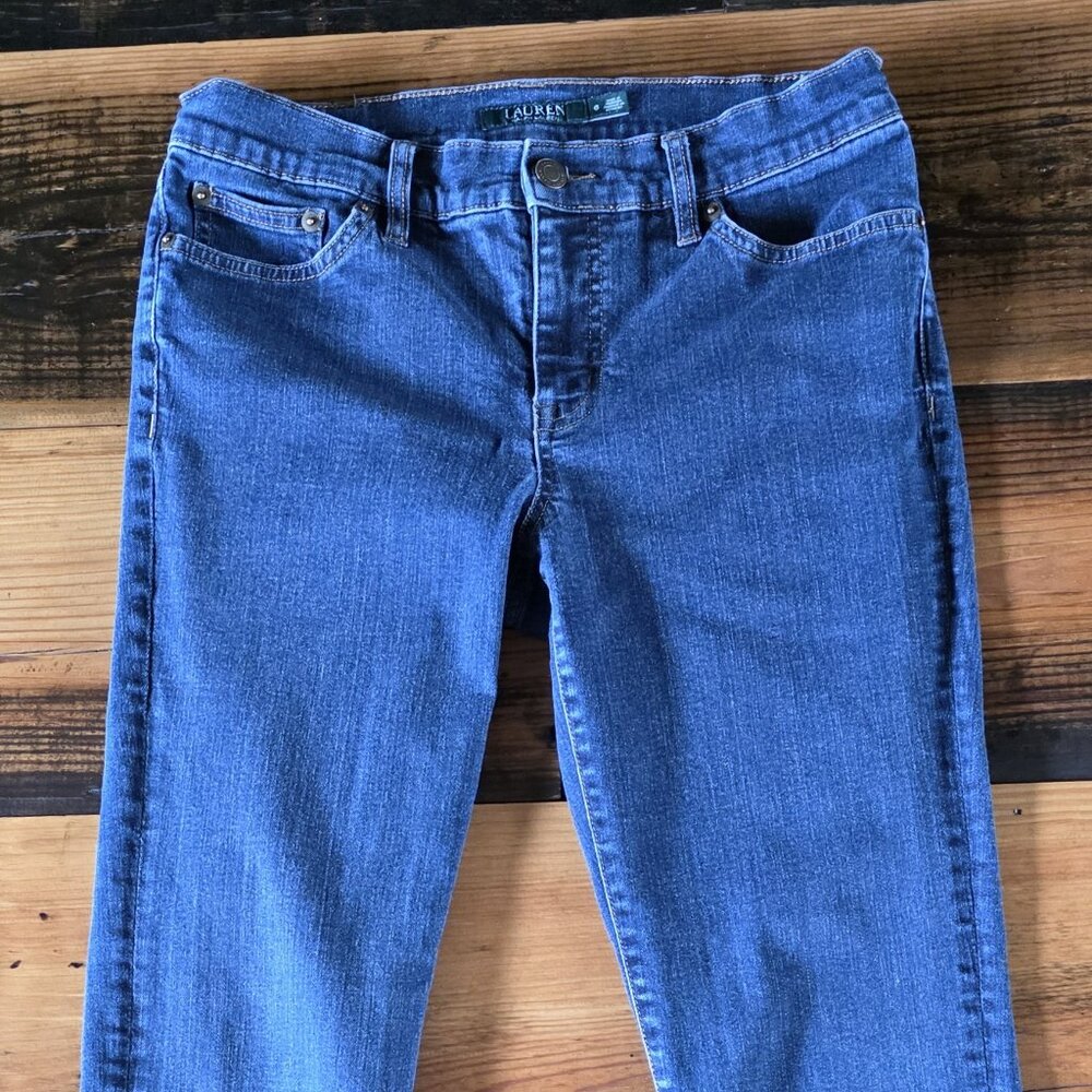 Ralph Lauren Women's Modern Straight Denim Jeans Size 6 / RL Green Label